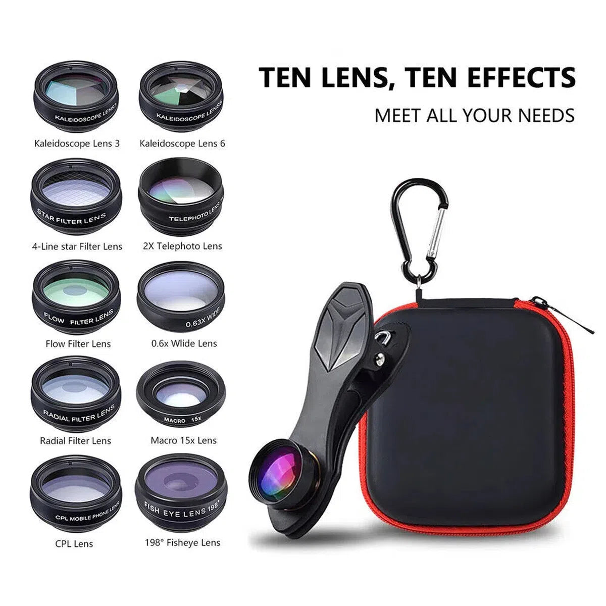 10in1 Phone Lens Kit